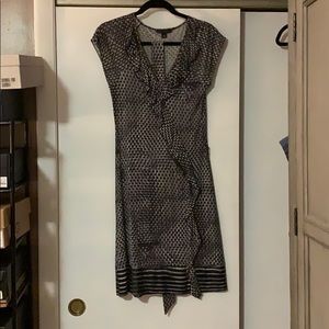 Banana republic faux wrap dress